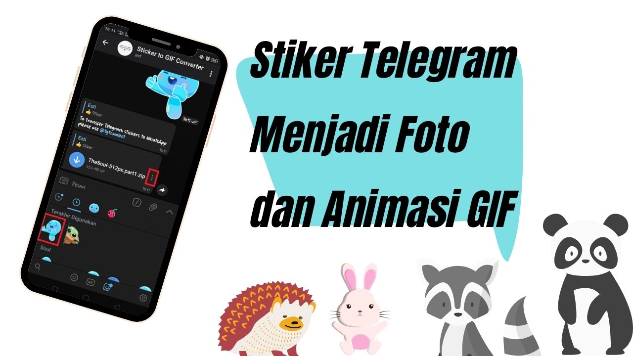 Cara Membuat Stiker Telegram Menjadi Foto dan Animasi GIF • Inwepo
