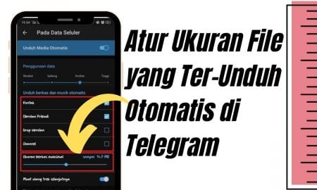 Atur Ukuran File yang Ter Unduh Otomatis di Telegram