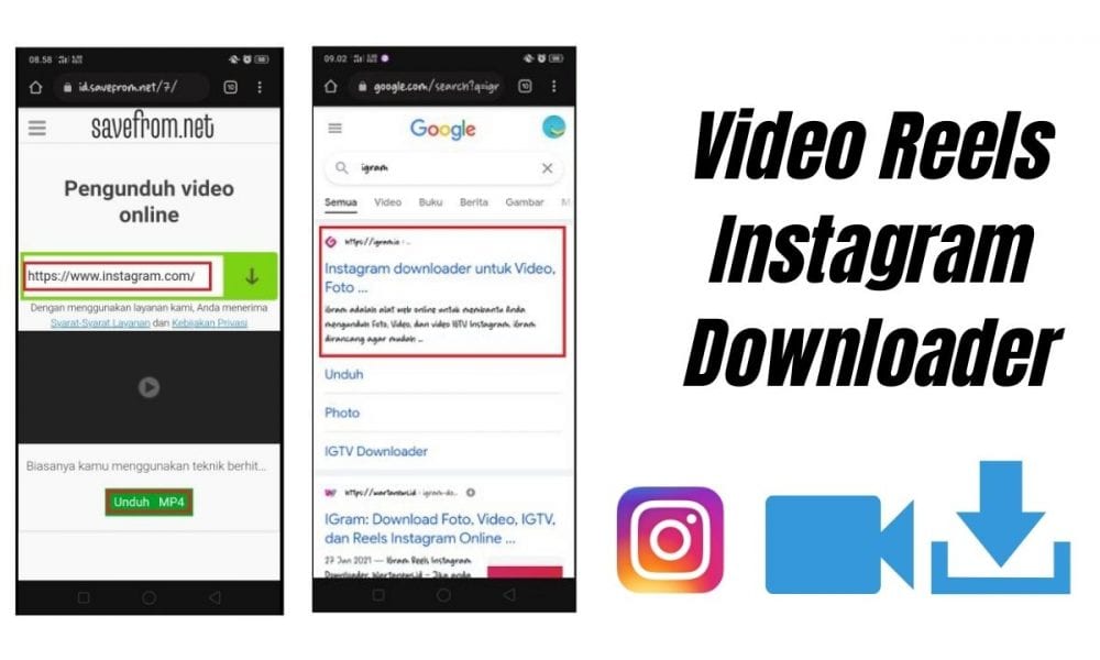 Cara Download Video Reels Instagram Tanpa Aplikasi Tambahan • Inwepo