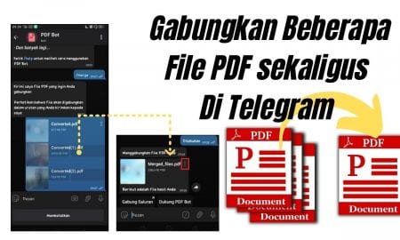 Cara Gabungkan Beberapa File PDF sekaligus Di Telegram