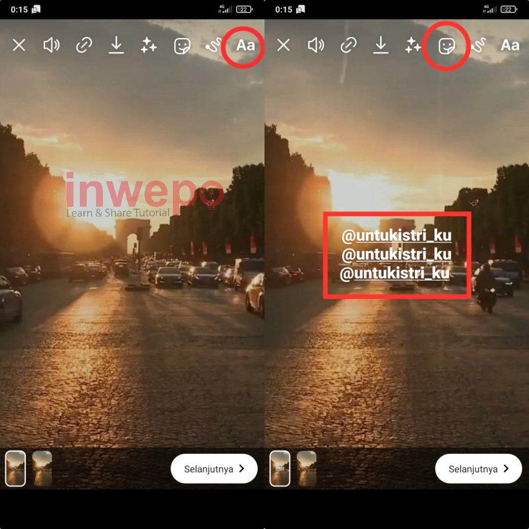 Cara Membuat Repost Story Instagram dengan Background Video
