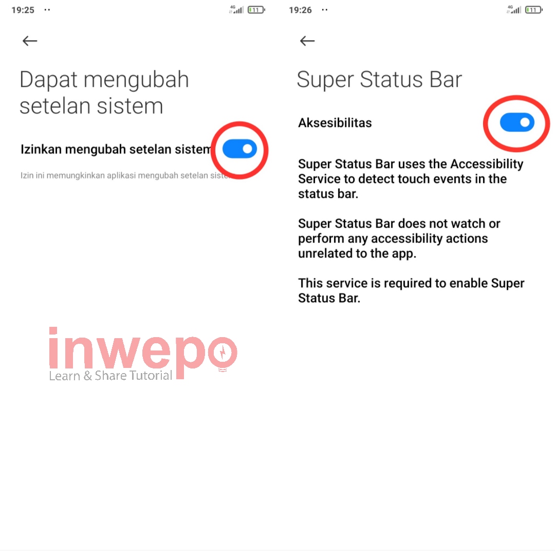 Cara Aktifkan Double Tap Screen Off di Status Bar