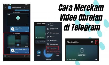 Cara Merekam Video Obrolan di Telegram