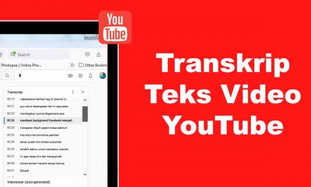 Cara Menampilkan Transkrip Teks Video YouTube