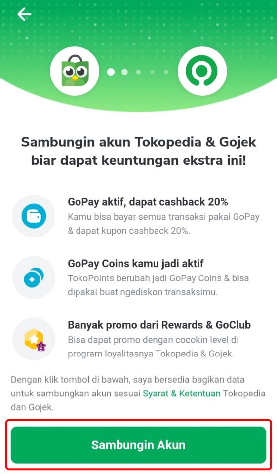 Cara Aktifkan GoPay di Tokopedia 2