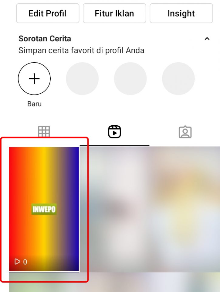 Cara Menambahkan Thumbnail Video Reels Instagram 7