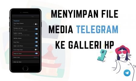 Cara Menyimpan File Media Telegram ke Galleri HP