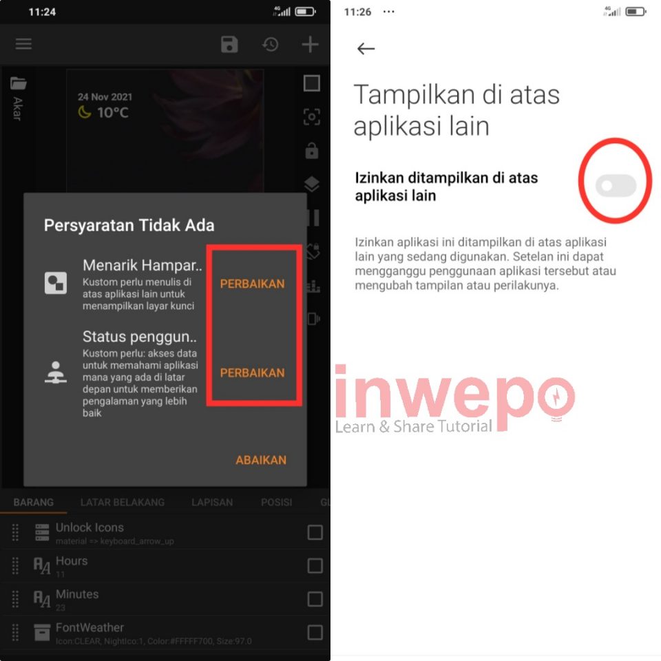 Cara Mengubah Tampilan LockScreen jadi Android 12 - 3