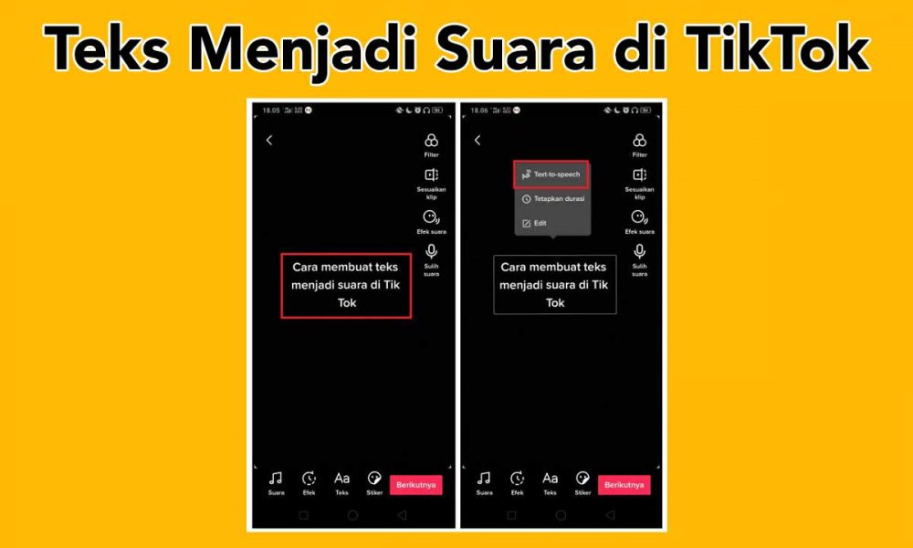 Cara Membuat Teks Menjadi Suara di Video TikTok - Inwepo