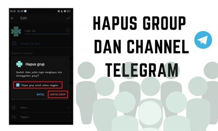 Cara Hapus Group dan Channel Telegram