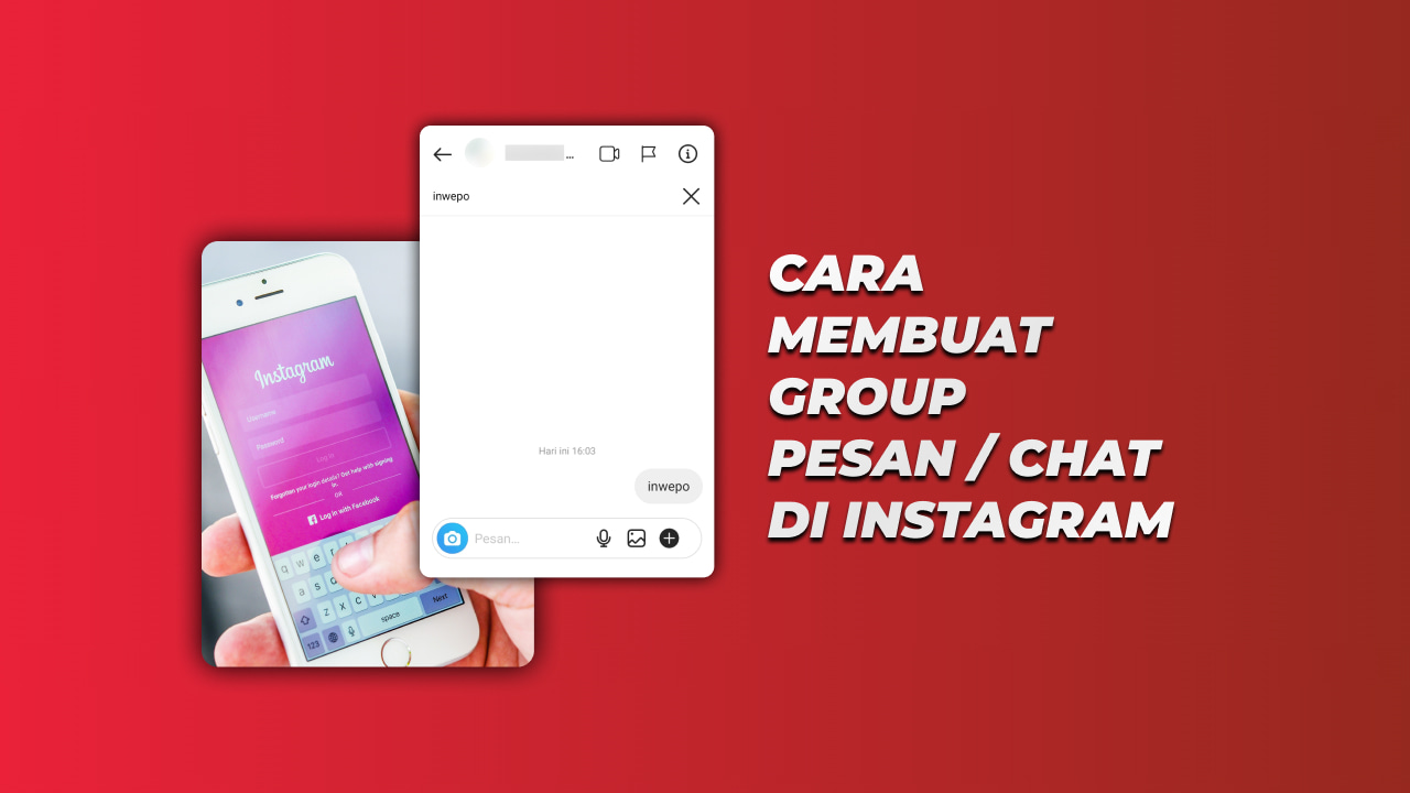 Cara Membuat Group Pesan atau Chat di Instagram