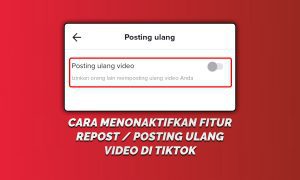 Cara Menonaktifkan Fitur Repost / Posting Ulang Video di TikTok