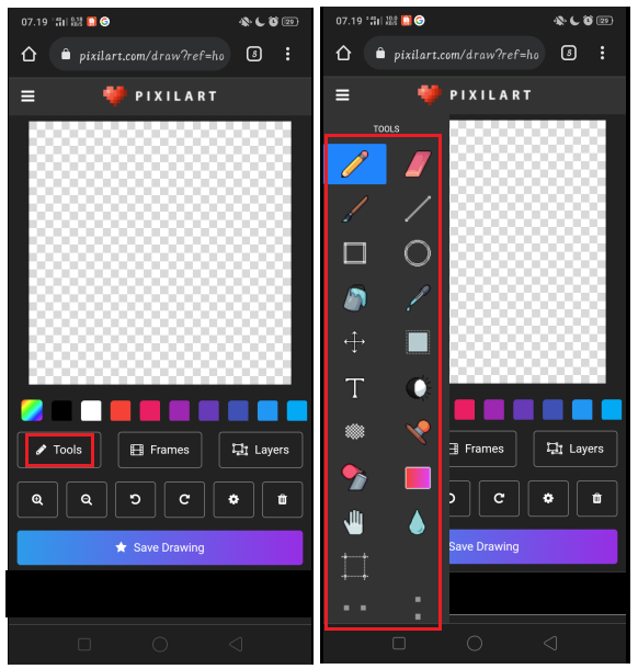 Cara Mudah Membuat Pixel Art (Gambar NFT) Gratis 2