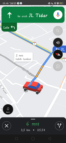 Cara Mengubah Ikon Navigasi Google Map Menjadi Mobil 3