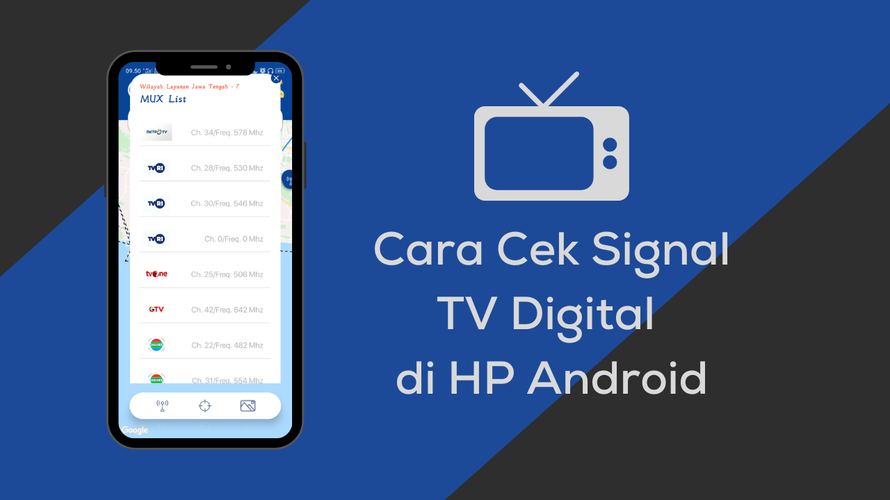 Cara Cek Signal TV Digital di HP Android