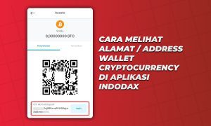 Cara Melihat Alamat / Address Wallet Cryptocurrency di aplikasi Indodax