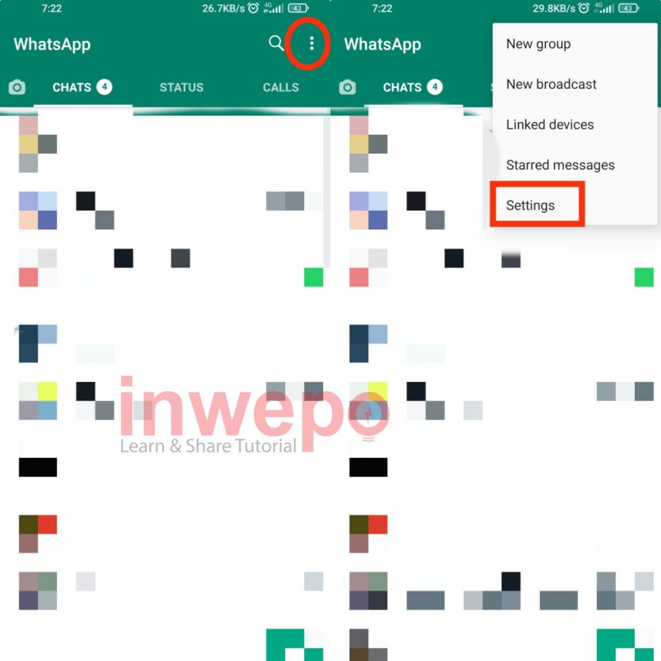 Cara Menggunakan Wallpaper Dimming di WhatsApp
