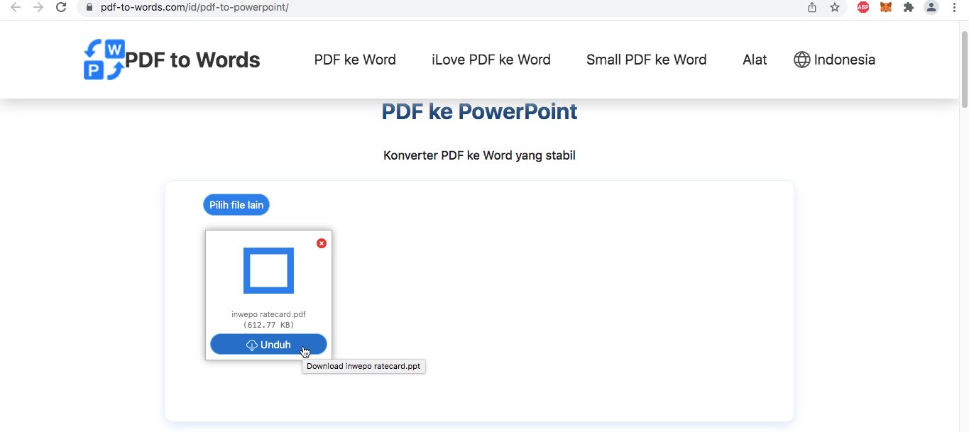 Cara Konversi PDF ke PPT 2