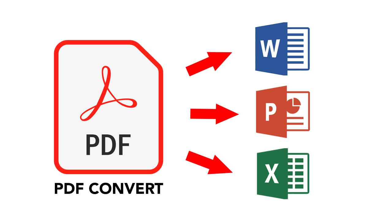 Cara Mudah Konversi PDF ke Word PPT dan Excel