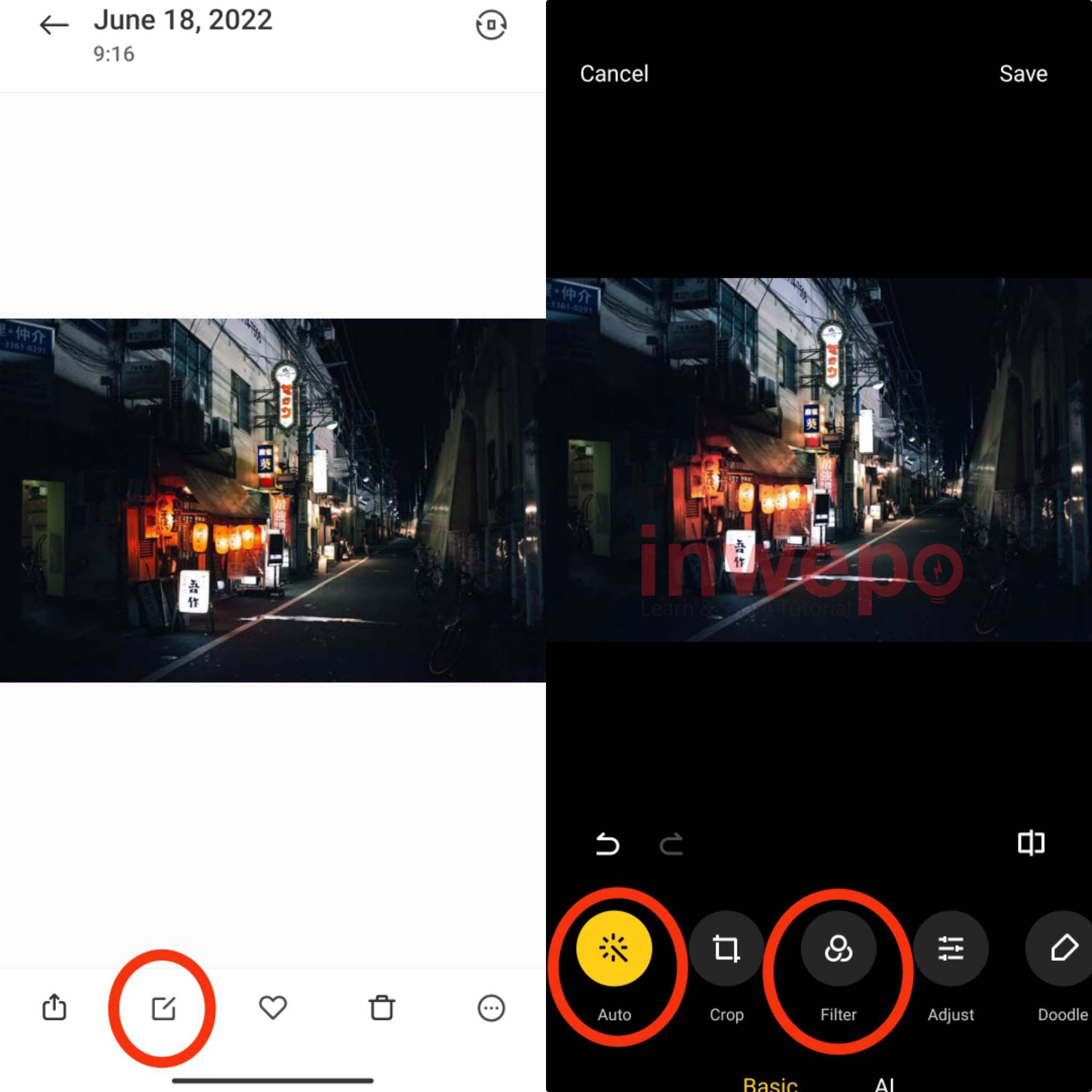 Cara Membuat Foto Malam Cyberpunk di Xiaomi 1