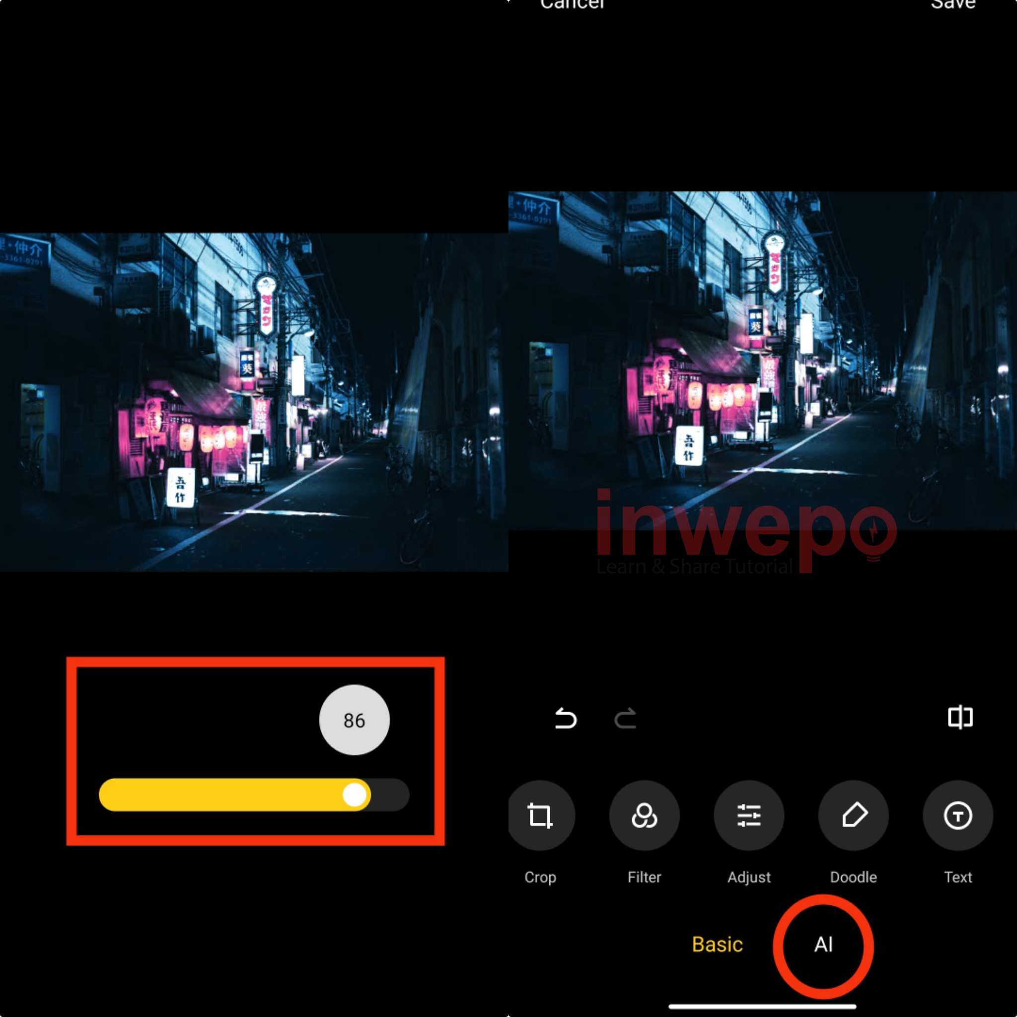 Cara Membuat Foto Malam Cyberpunk di Xiaomi 3