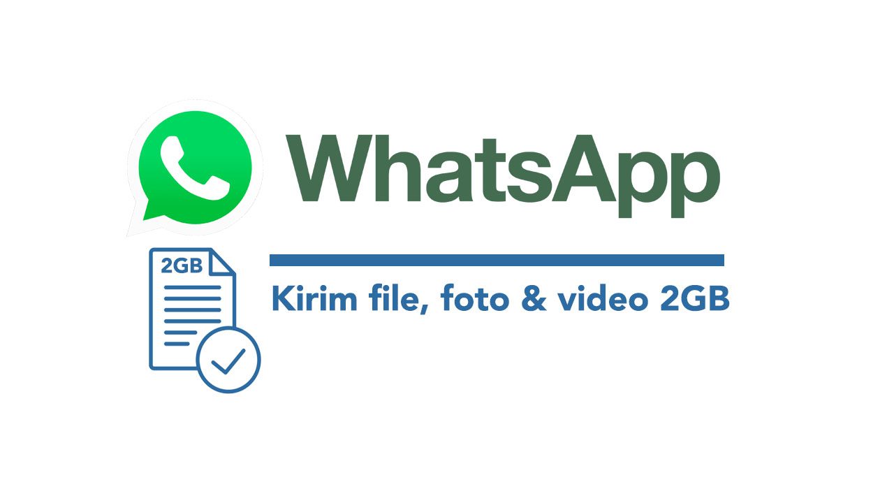 Cara Mengirimkan File Besar Hingga 2GB di WhatsApp featured
