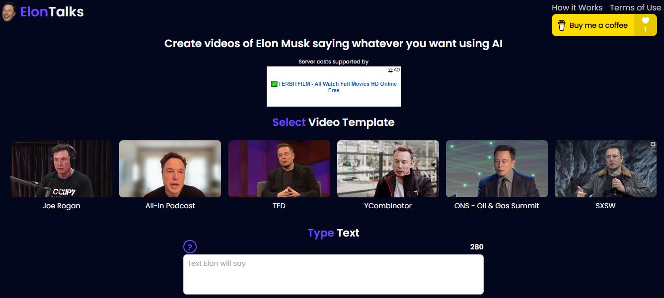 Website ElonTalks