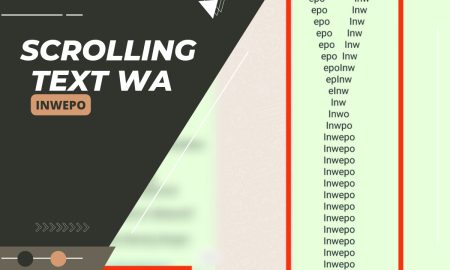 Cara Membuat Scrolling Text di WhatsApp