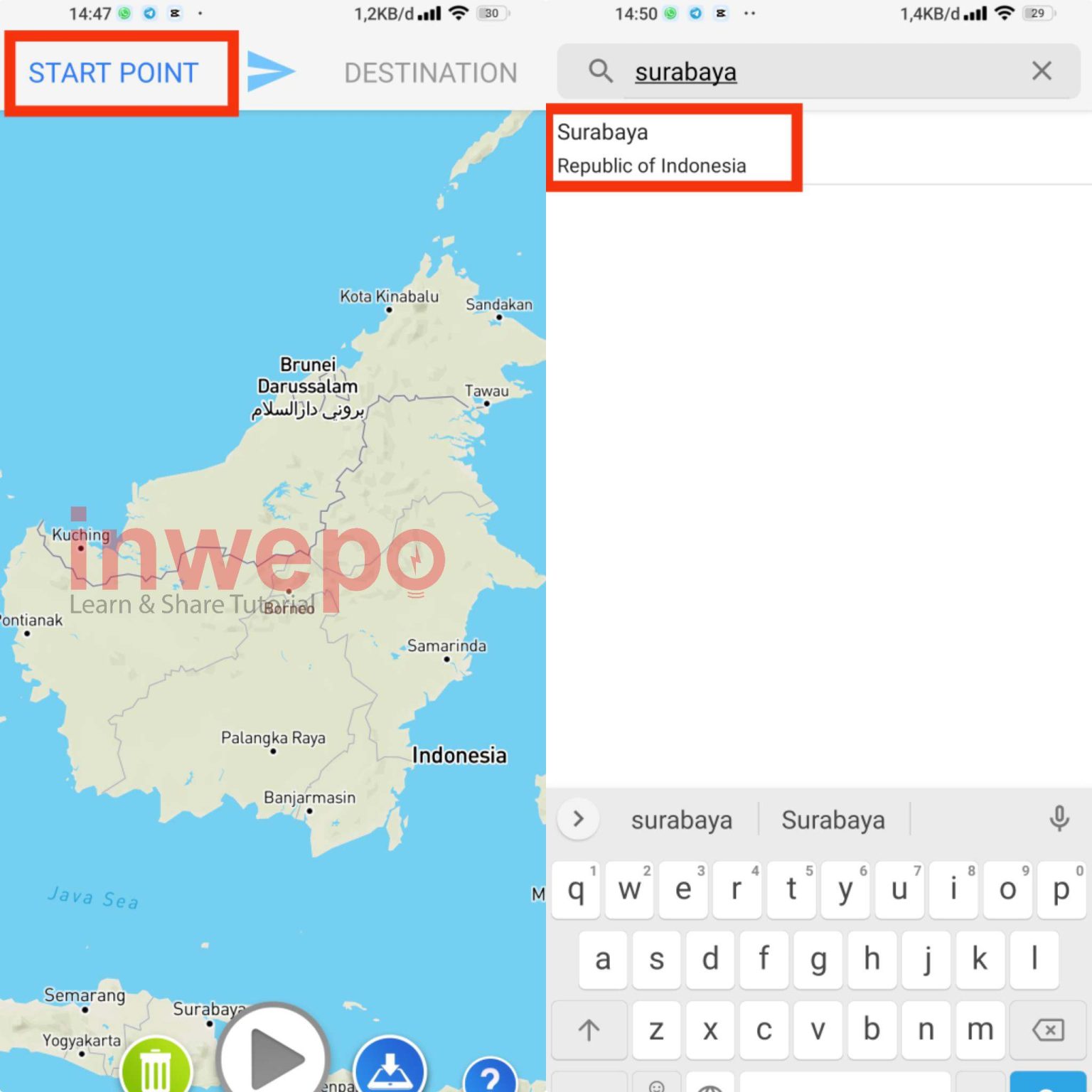 Cara Buat Animasi Travel Map Di Android