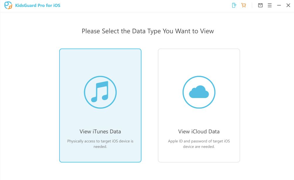kidsguard pro for iOS PC Laptop setting data