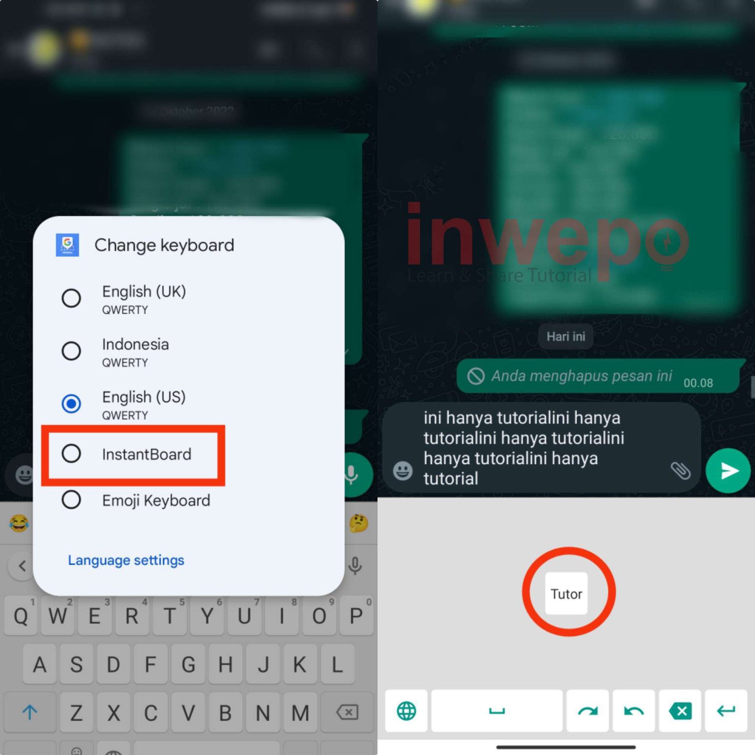 Cara Membuat Shortcut Pada Keyboard Android