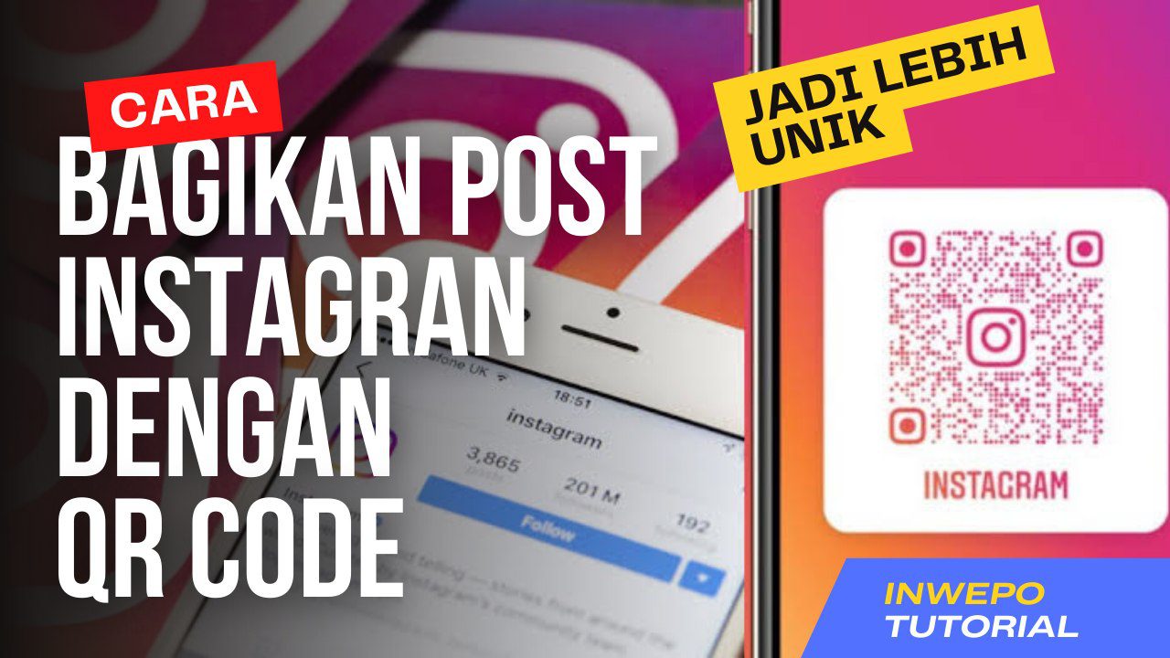Cara Bagikan Post Instagram Dengan QR Code