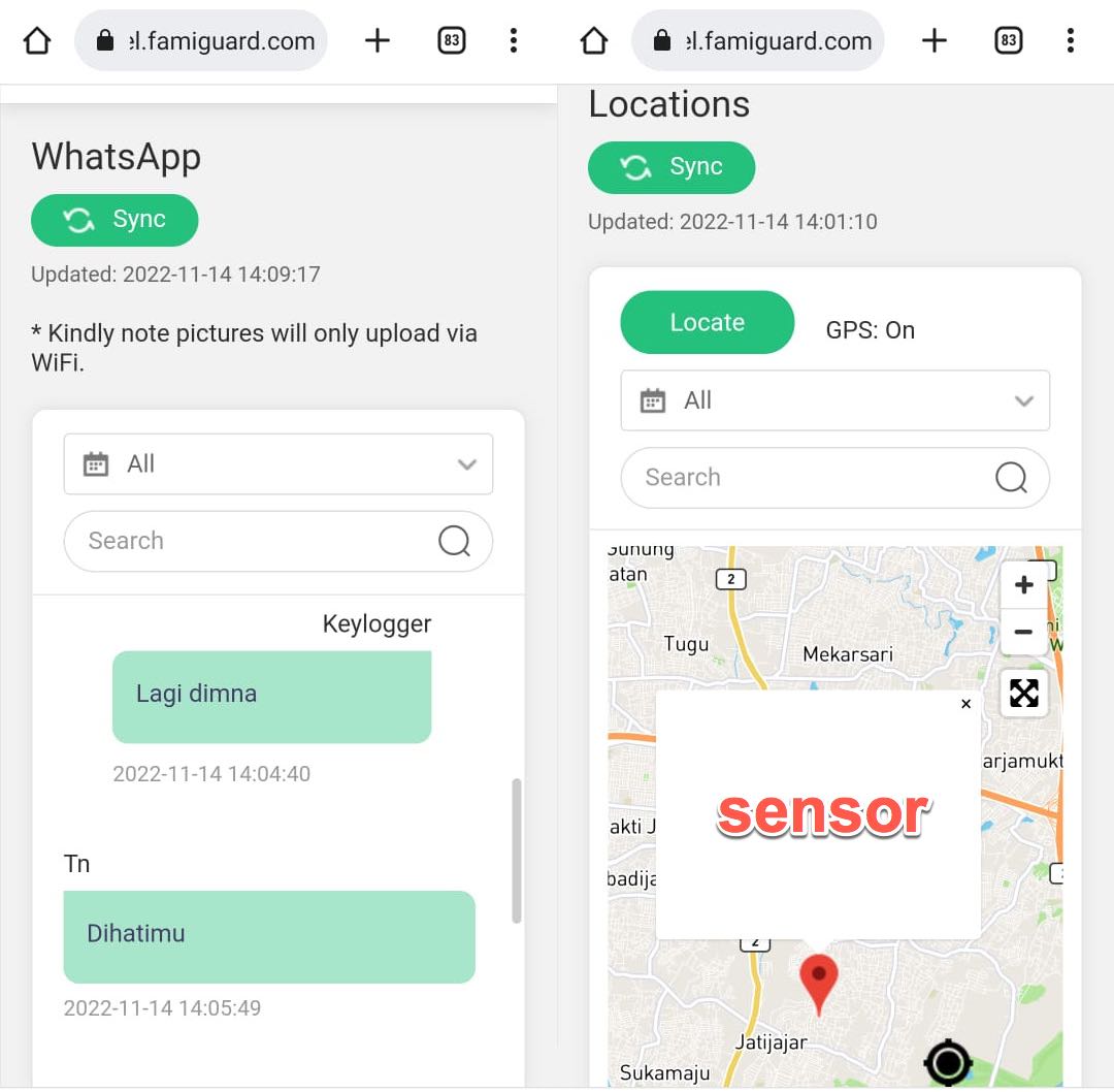 Cara Melihat Chat WhatsApp Orang Lain dan lokasi Tanpa Diketahui