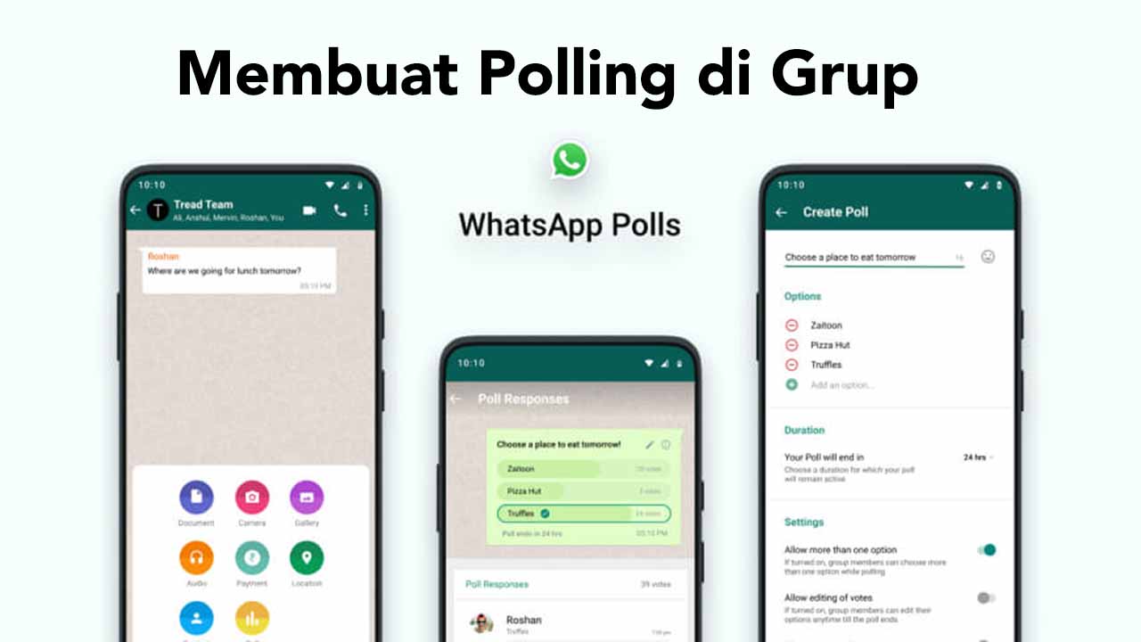 Cara Membuat Polling di Grup WhatsApp