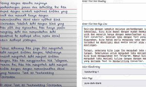 Cara Mengubah Teks Menjadi Tulisan Tangan Tanpa Aplikasi
