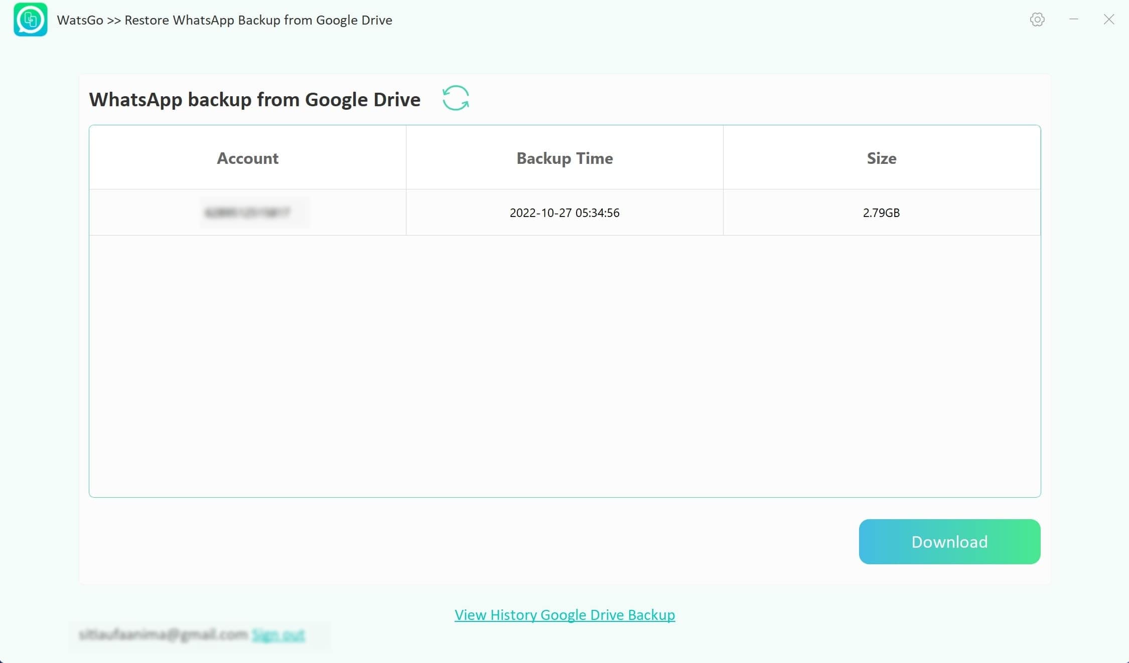 Cara Transfer WhatsApp dari Google Drive ke iPhone terbaru 2.1