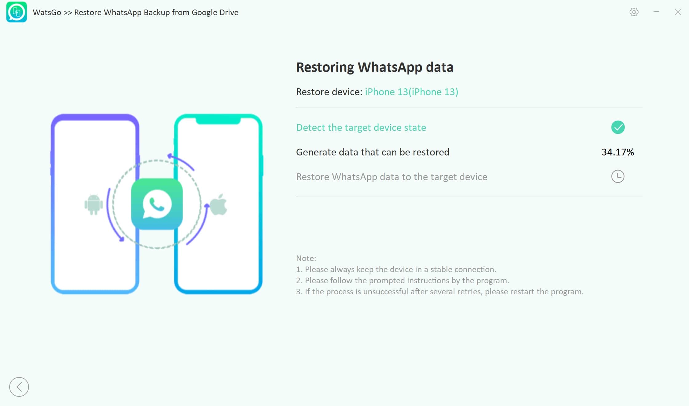 Cara Transfer WhatsApp dari Google Drive ke iPhone terbaru 3