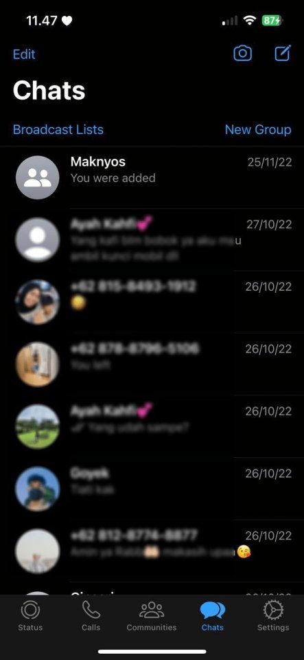 cara transfer chat whatsapp android ke iphone hasil