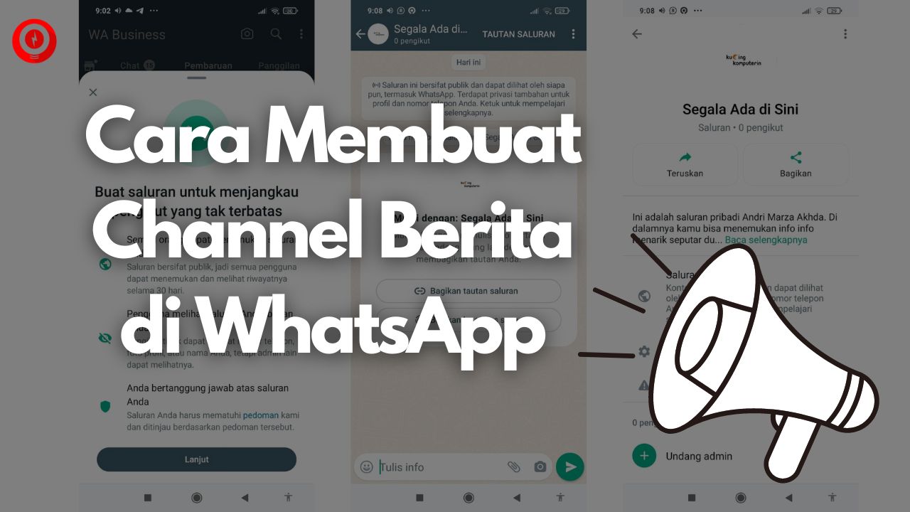 Cara Membuat Channel Berita di WhatsApp