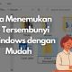 Cara Menemukan File Tersembunyi di Windows dengan Mudah